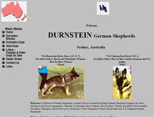 Tablet Screenshot of durnstein.net